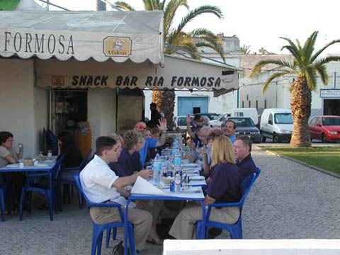 11 - Chowing down in Olhao