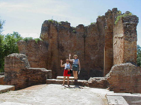 03h - Brenda and Risa at the Ampitheater