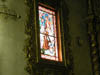 04b - Stained glass in Carmelite church